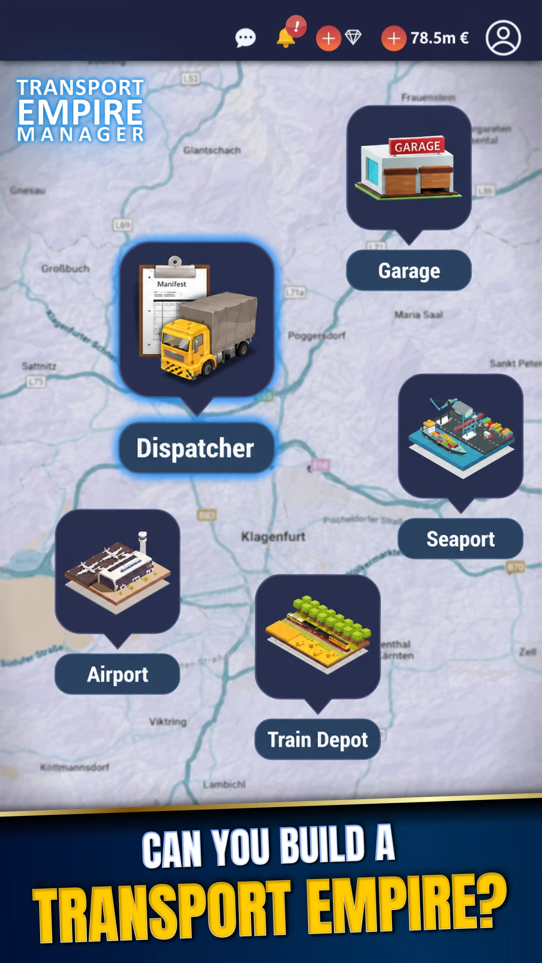 Build a transport empire